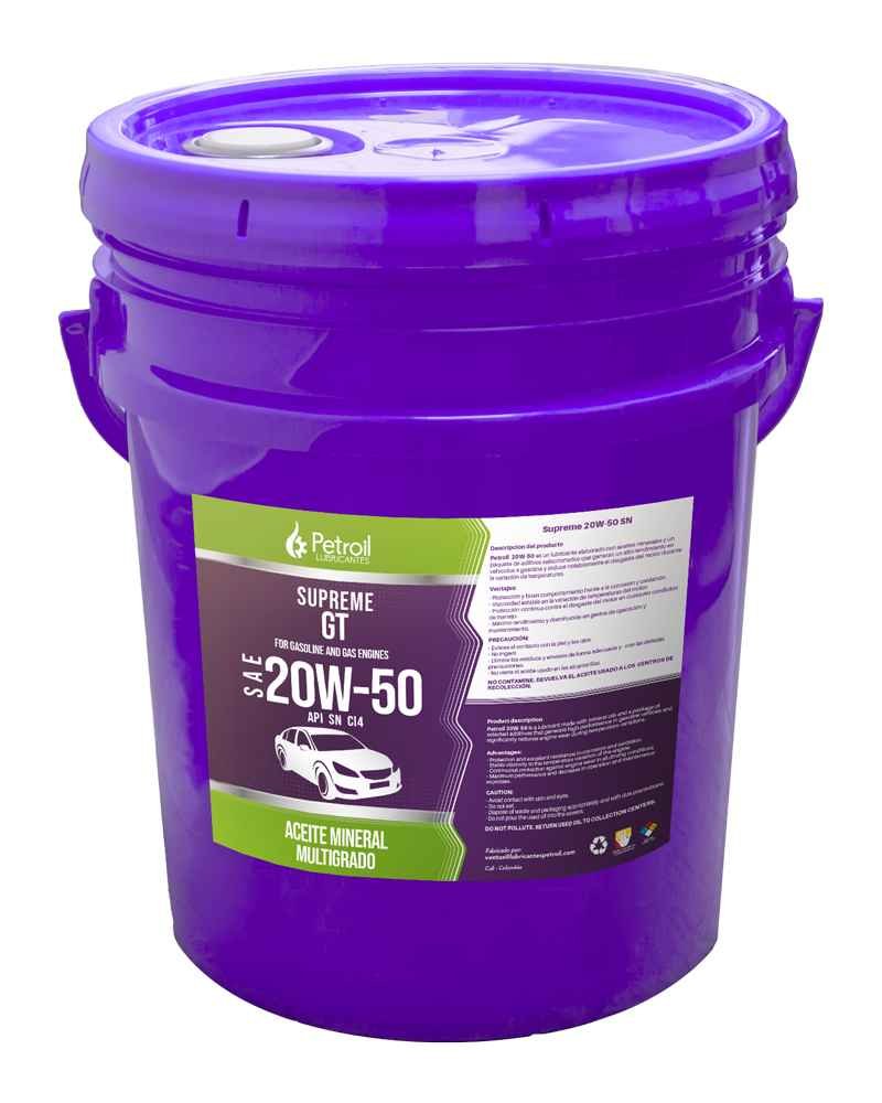 Cuneta 20w-50 - carro